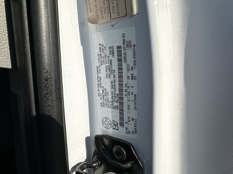 2015 Ford F-150 2WD SuperCab 145