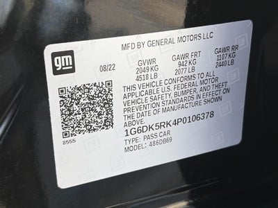 2023 Cadillac CT4 4dr Sdn Luxury