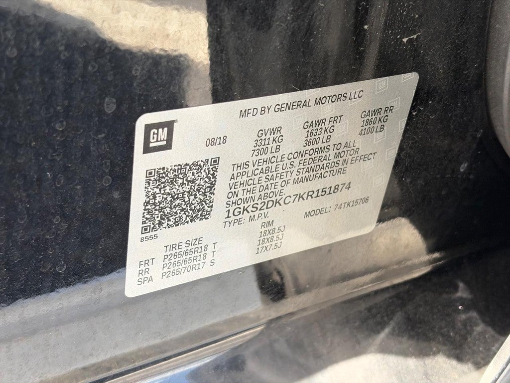 2019 GMC Yukon 4WD 4dr SLT Standard Edition