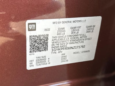 2022 Cadillac XT6 AWD 4dr Premium Luxury