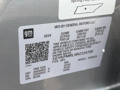 2024 Cadillac LYRIQ 4dr Tech w/1SA
