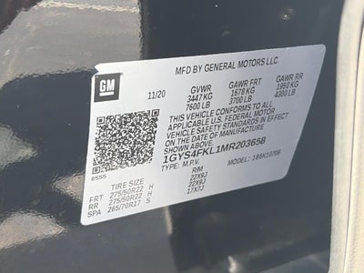2021 Cadillac Escalade 4WD 4dr Sport