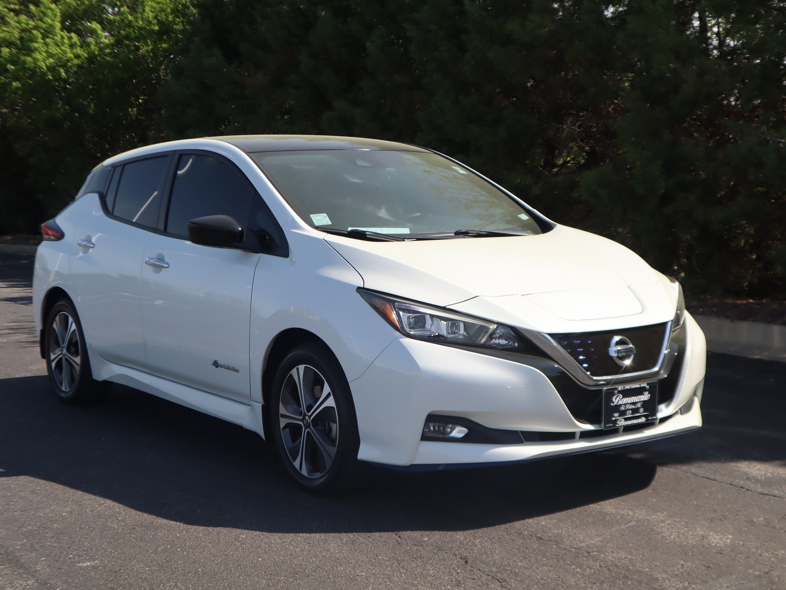 Used 2019 Nissan Leaf SV Plus with VIN 1N4BZ1CP4KC310494 for sale in Saint Peters, MO