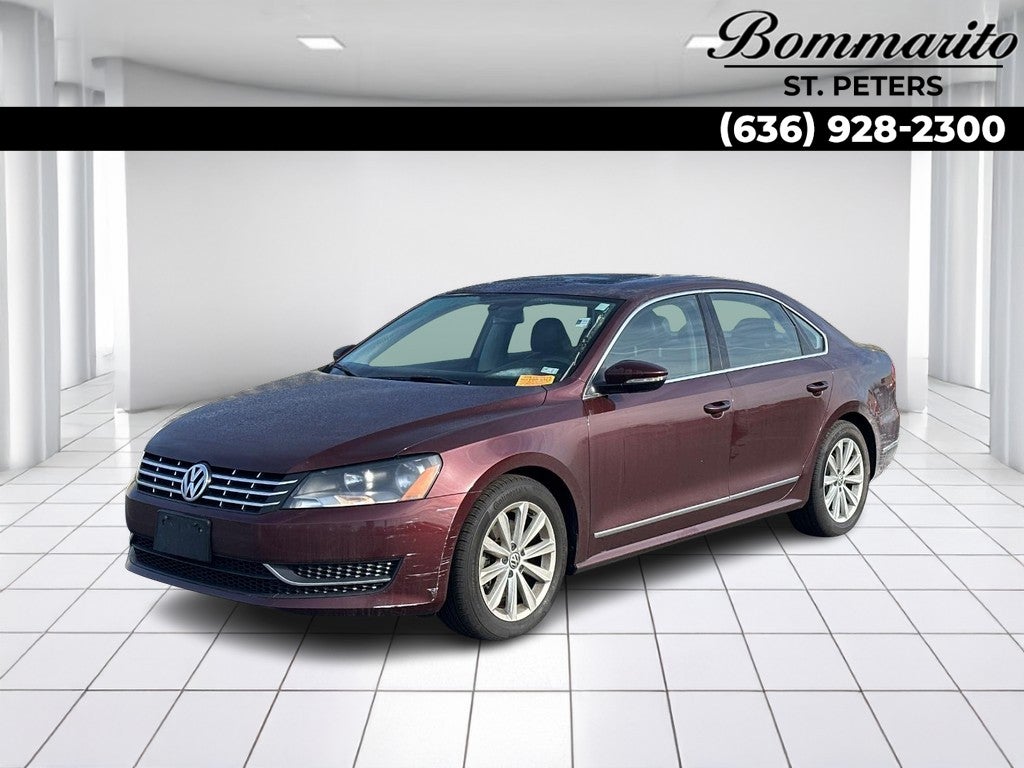 2012 Volkswagen Passat 4dr Sdn 2.5L Auto SEL PZEV
