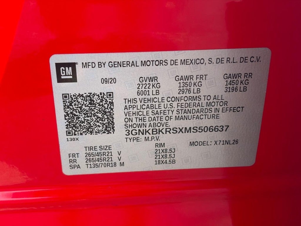 2021 Chevrolet Blazer AWD 4dr RS