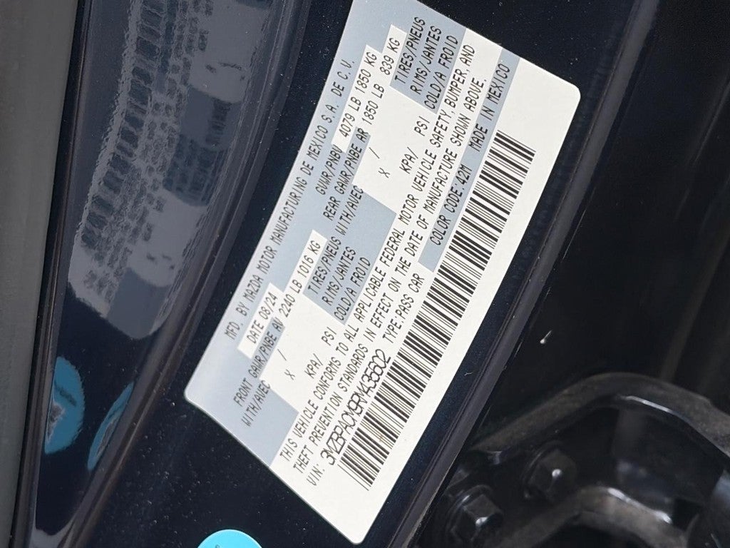 2024 Mazda Mazda3 Sedan 2.5 S Preferred FWD