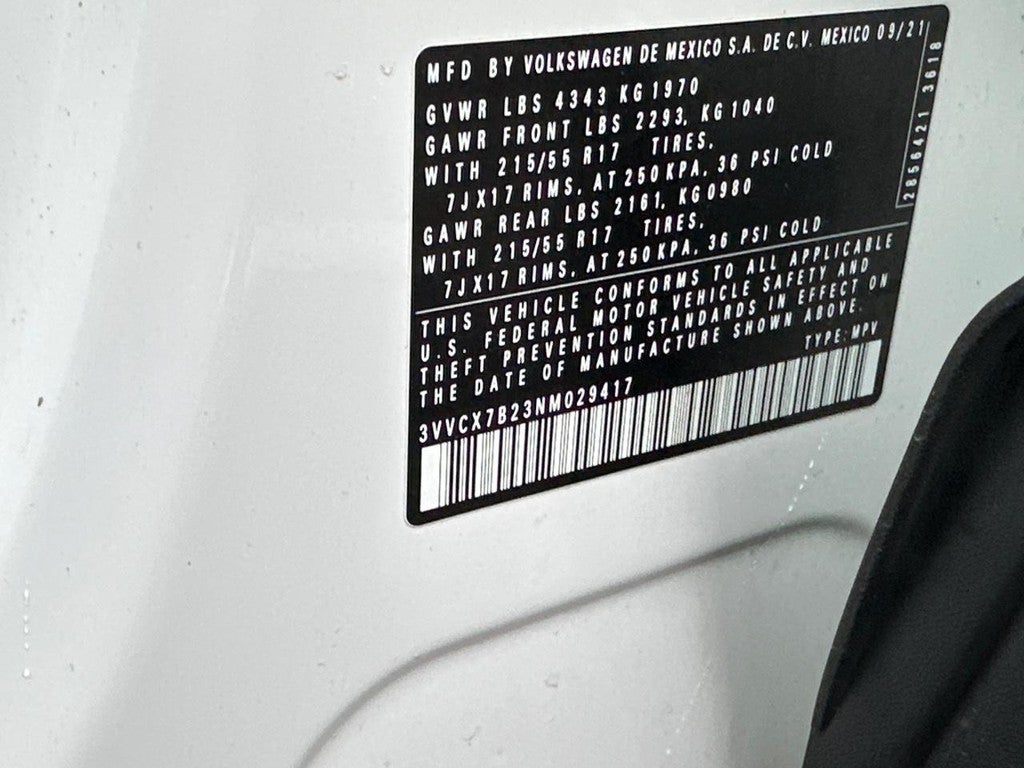 2022 Volkswagen Taos S FWD