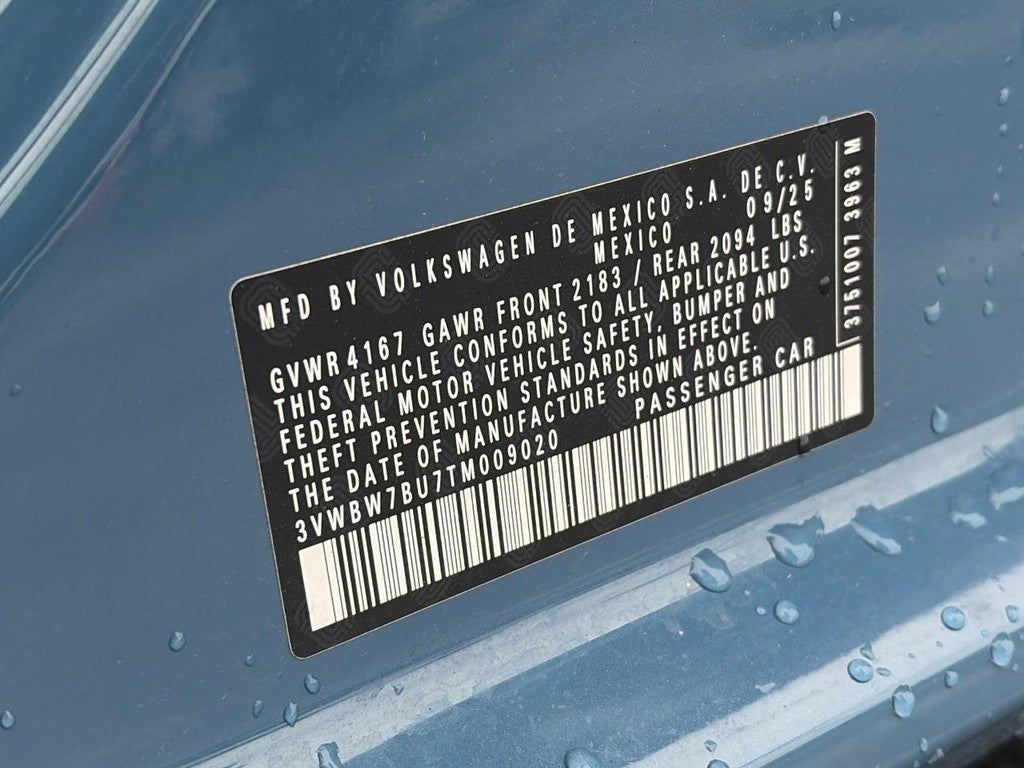 2026 Volkswagen Jetta Sport Auto