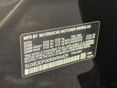 2024 BMW X3 M40i Sports Activity Vehicle