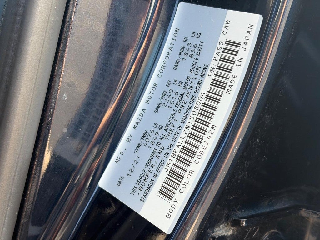 2022 Mazda Mazda3 Hatchback Preferred Auto FWD