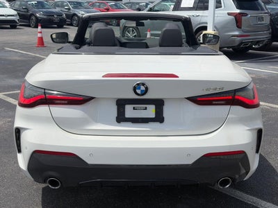 2023 BMW 4 Series 430i Convertible