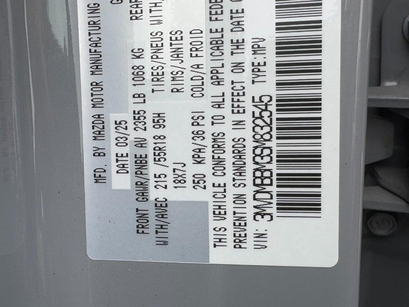 2025 Mazda Mazda CX-30 2.5 S Select Sport AWD