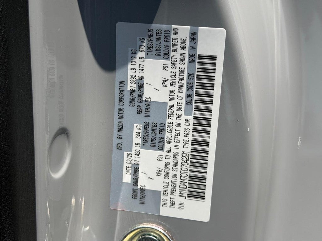 2026 Mazda Mazda MX-5 Miata RF Grand Touring