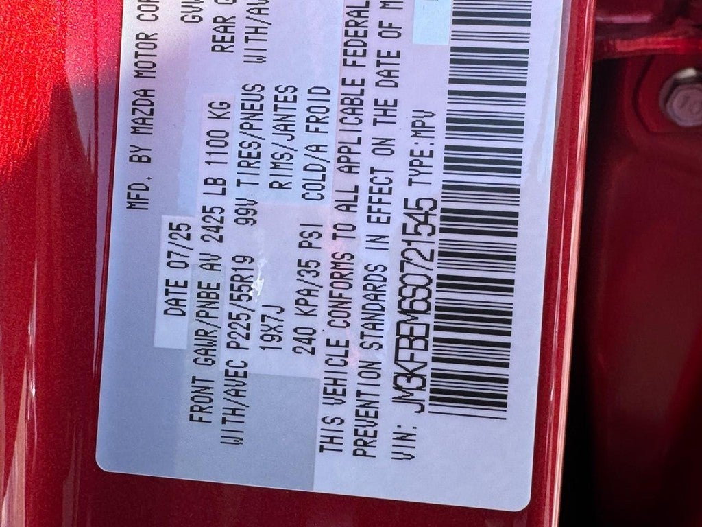 2025 Mazda Mazda CX-5 2.5 S Premium Plus AWD