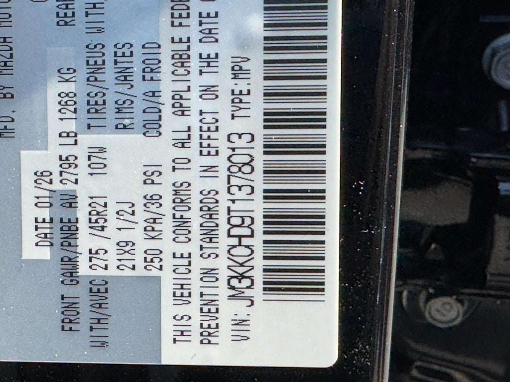 2026 Mazda Mazda CX-90 3.3 Turbo Premium Sport AWD