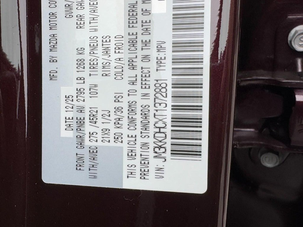 2026 Mazda Mazda CX-90 3.3 Turbo S Premium AWD