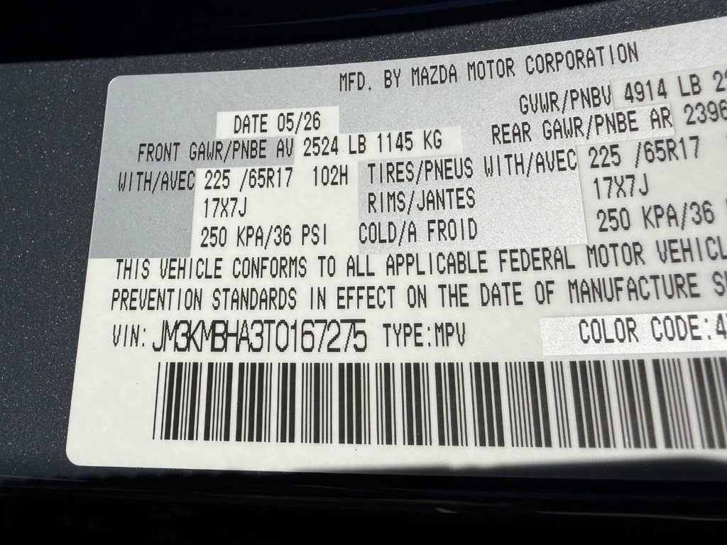 2026 Mazda Mazda CX-5 2.5 S Select AWD