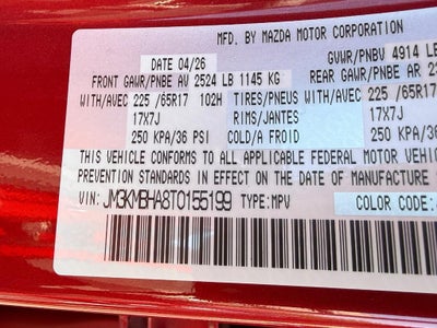 2026 Mazda Mazda CX-5 2.5 S Select AWD