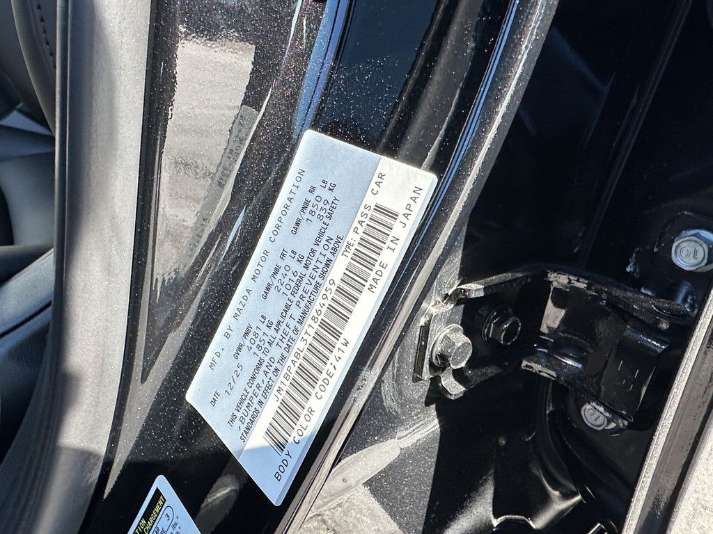 2026 Mazda Mazda3 Sedan 2.5 S Select Sport