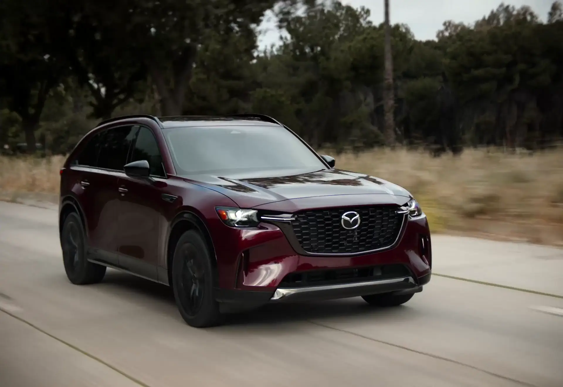 2027 Mazda CX-90 driving | Bommarito Mazda St. Peters in St. Peters MO