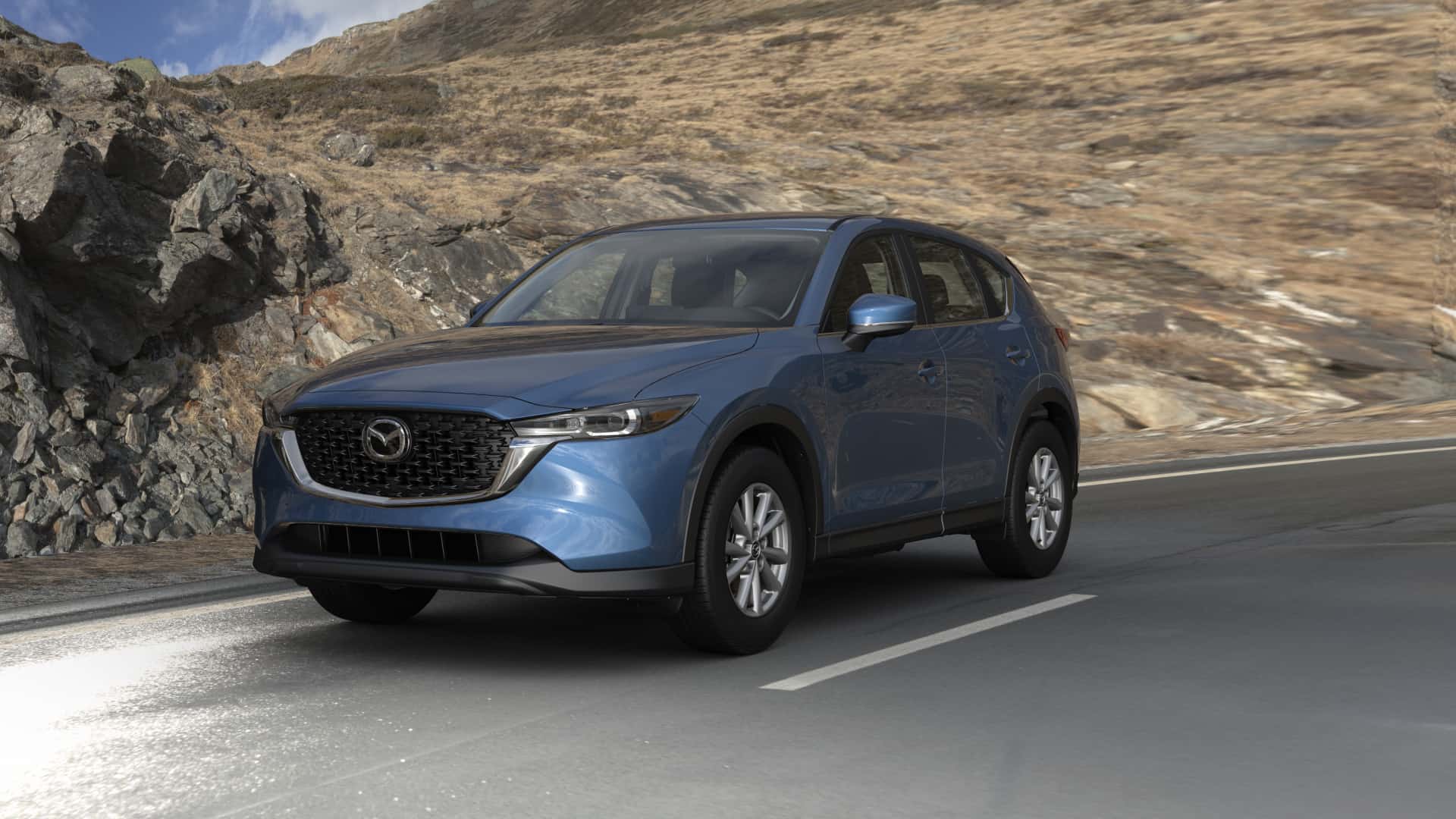 2023 Mazda CX-5 2.5 S Deep Crystal Blue Mica | Bommarito Mazda St. Peters in St. Peters MO