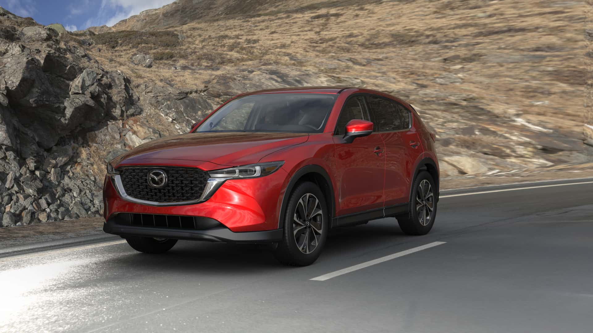 2023 Mazda CX-5 2.5 S Premium Soul Red Crystal Metallic | Bommarito Mazda St. Peters in St. Peters MO