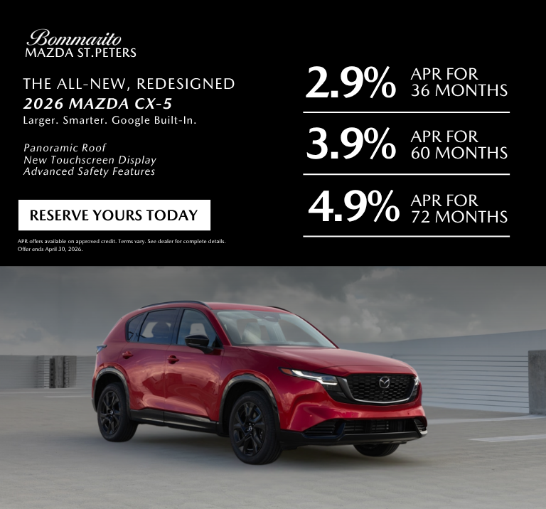 2026 Mazda CX-5 Great APR Offers