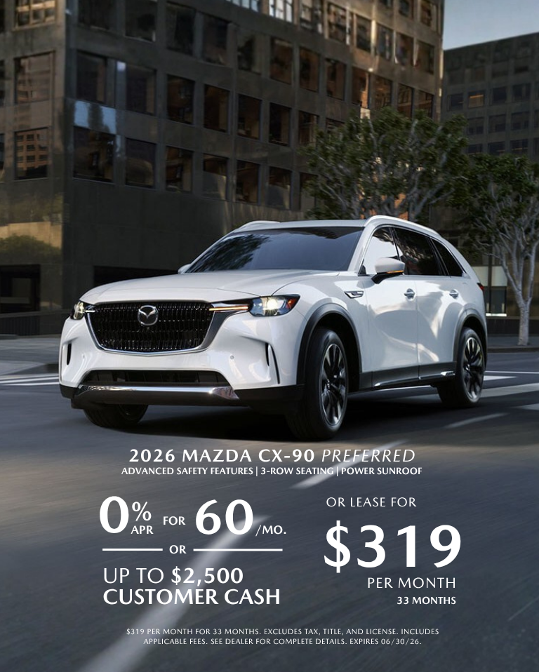 2026 Mazda CX-90 Preferred 0% APR
