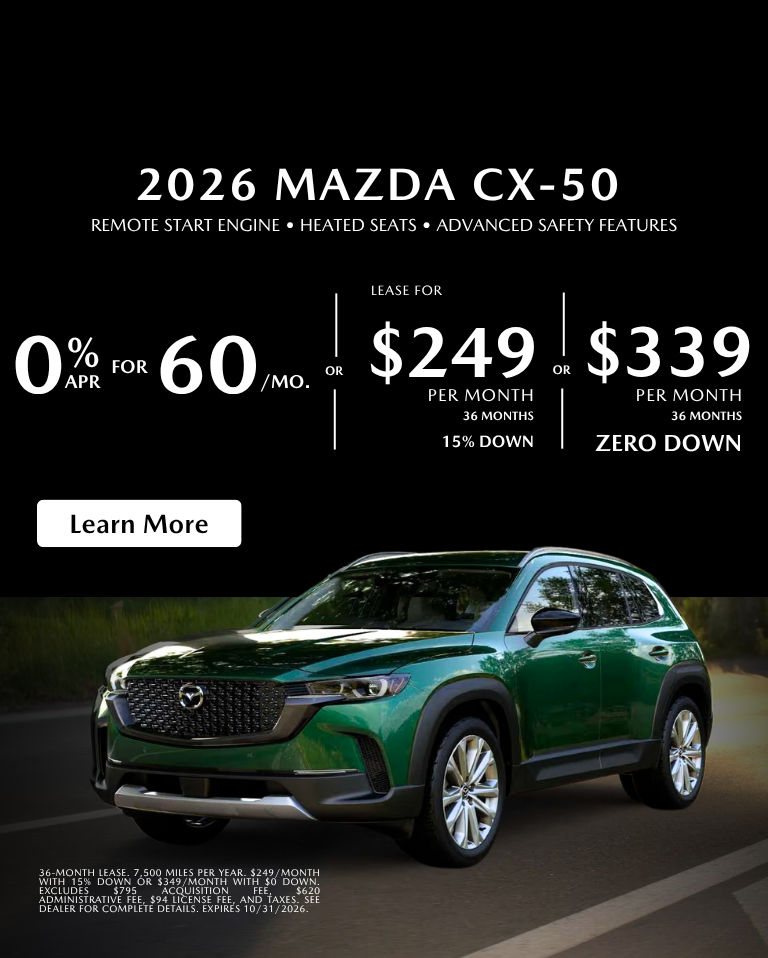 2026 Mazda CX-50 Preferred 0% APR